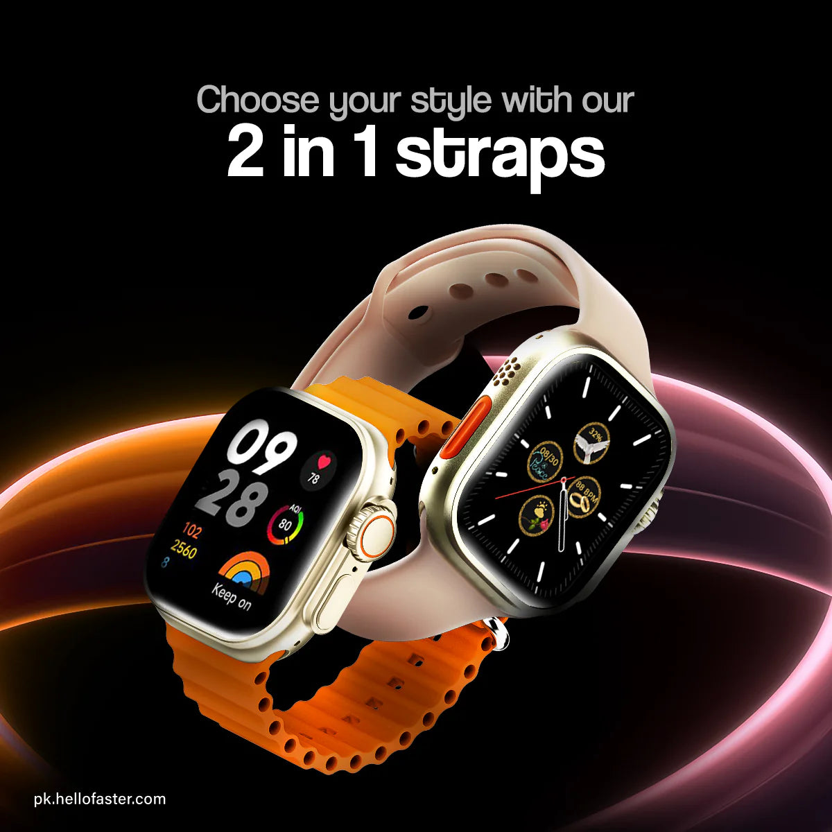 Crown C6 ULTRA 2 Smartwatch with Headphones | 2.20" AMOLED Display | Bluetooth Calling | | C6 Ultra Smart Watch | C6 Smartwatch for Men & Women | Crown C6 Ultra 2 Watch